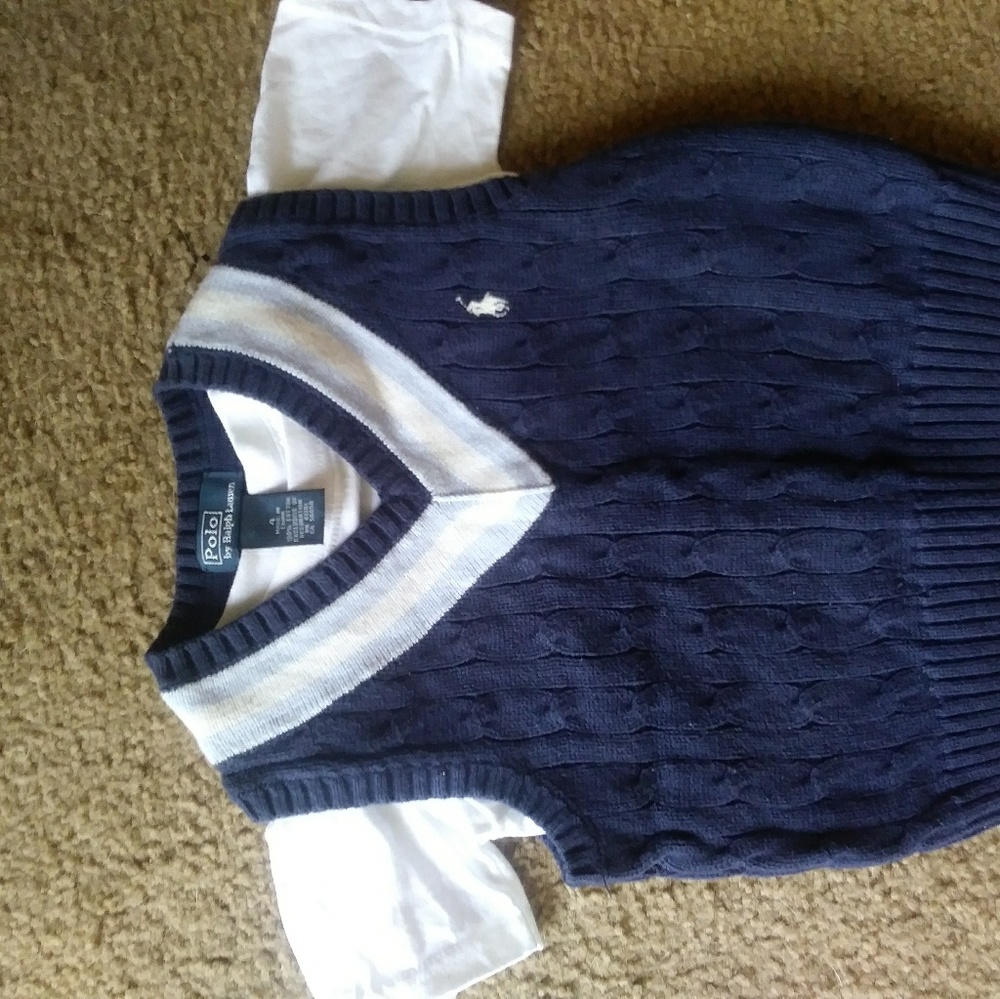 Ralph lauren boys sweater vest